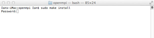 Install OpenMPI